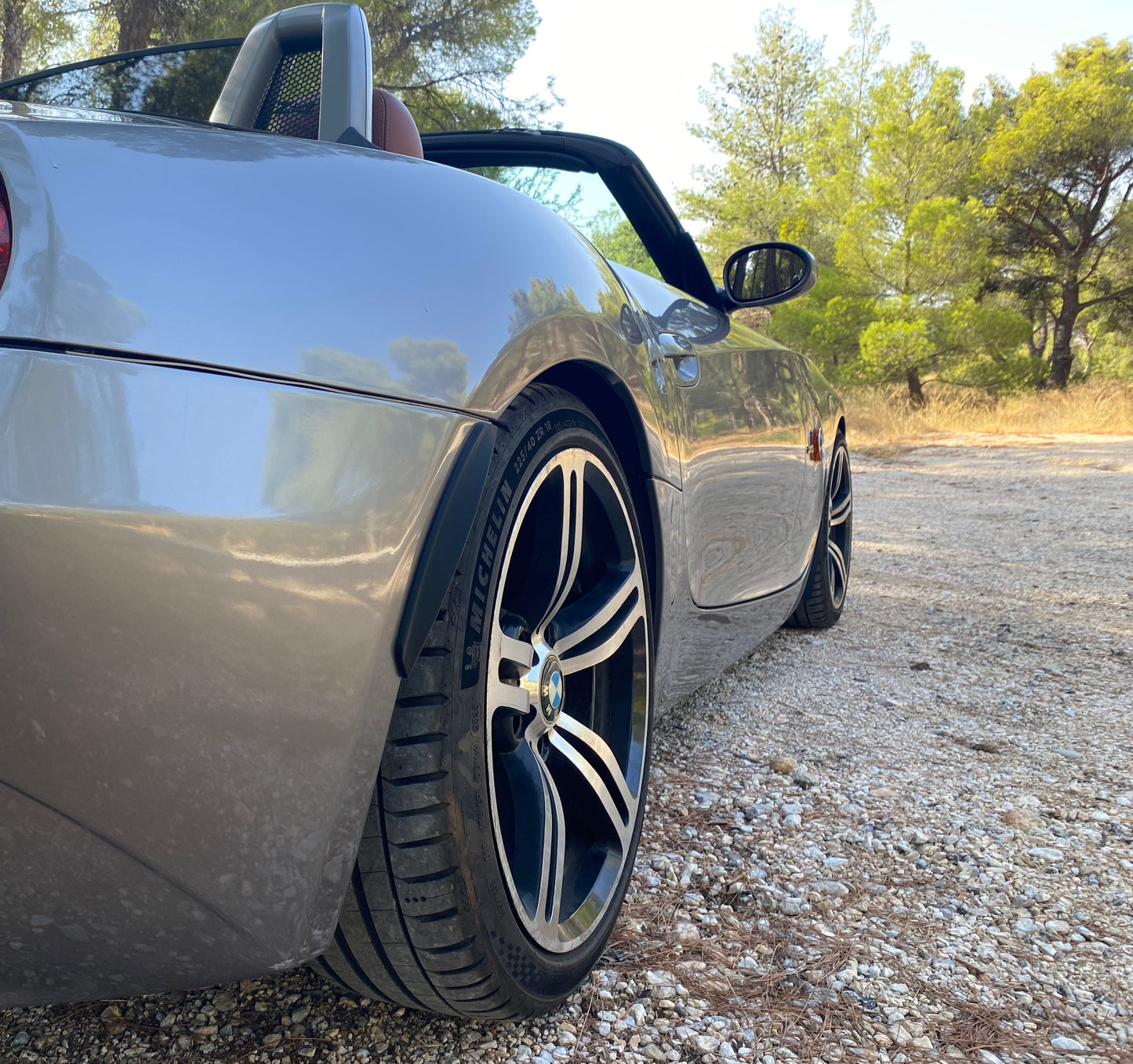 Lip Trim, Big, Rear bumper for BMW Z4 E85, E86