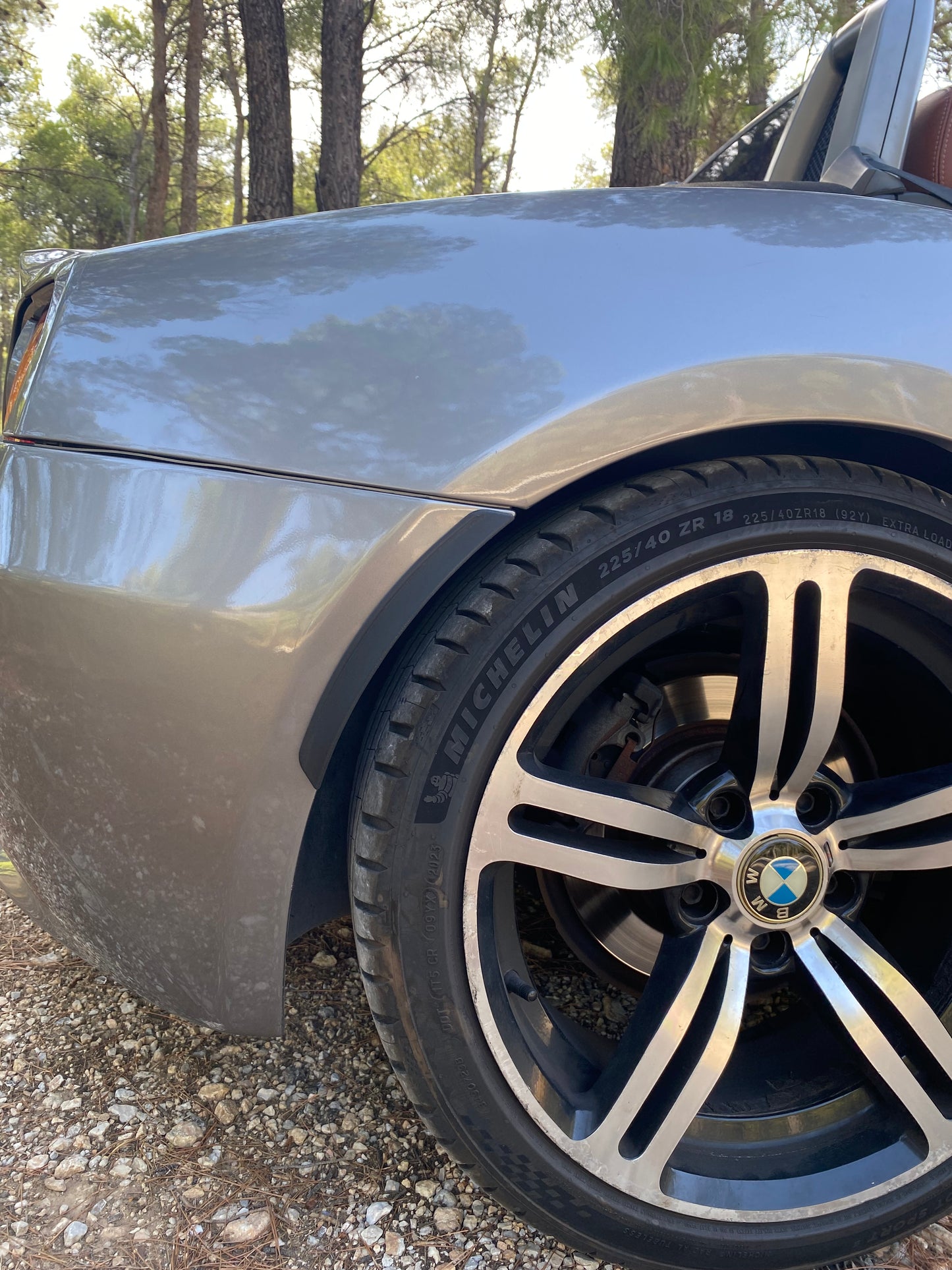 Lip Trim, Big, Rear bumper for BMW Z4 E85, E86