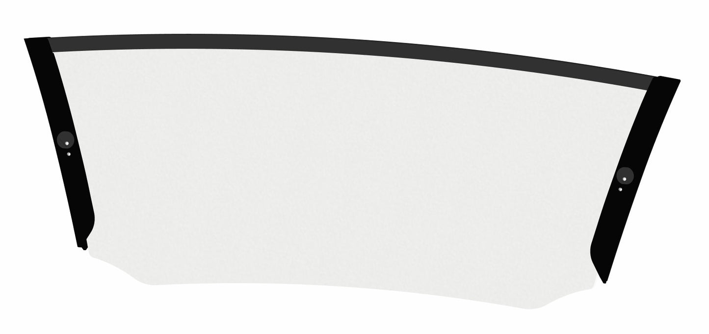 Center wind deflector, Transparent, for BMW Z4 E85. Full assembly.