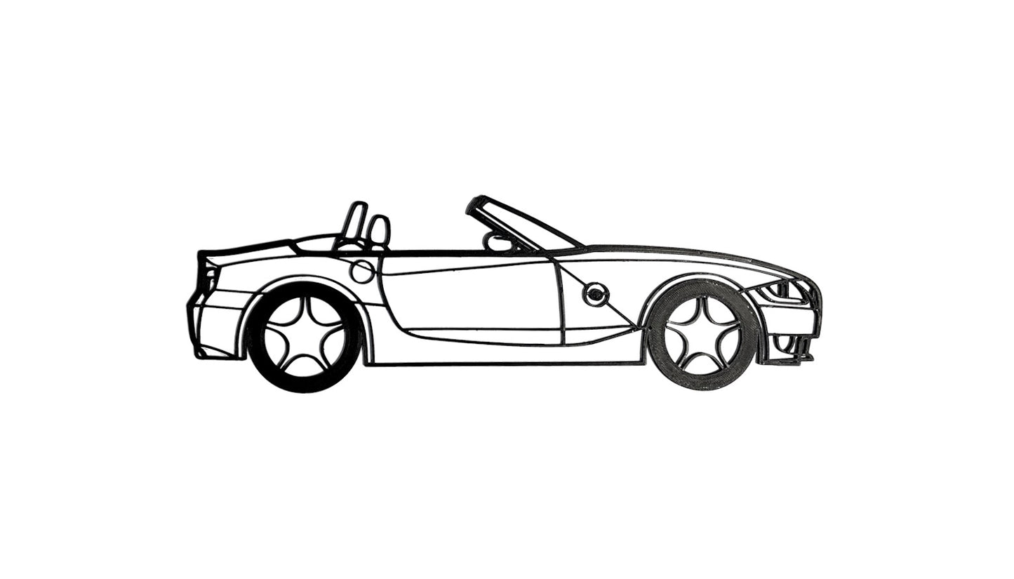 BMW Z4 E85 silhouette